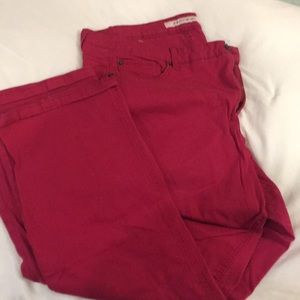 Jones New York red pants size 18w